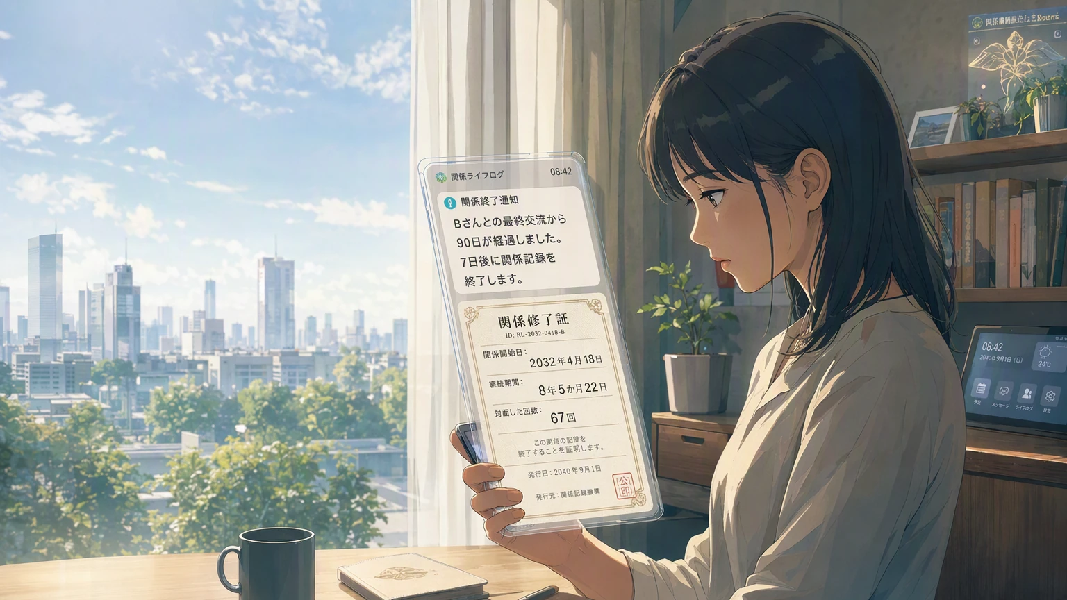 関係修了証